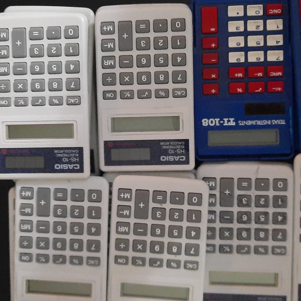 50 school calculators